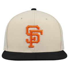San Francisco Giants Mitchell & Ness Cooperstown Collection Basic Flip Snapback Hat - MLB