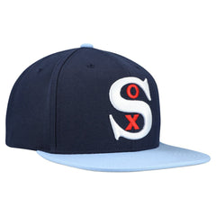 Chicago White Sox Mitchell & Ness Cooperstown Collection Basic Flip Snapback Hat - MLB