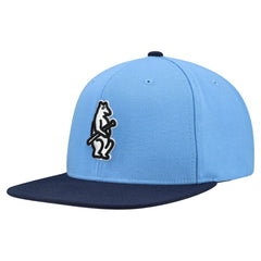 Chicago Cubs Mitchell & Ness Cooperstown Collection Basic Flip Snapback Hat - MLB
