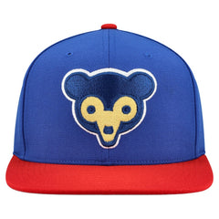 Chicago Cubs Mitchell & Ness Cooperstown Collection Basic Flip Snapback Hat - MLB