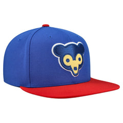Chicago Cubs Mitchell & Ness Cooperstown Collection Basic Flip Snapback Hat - MLB