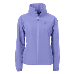 Detroit Lions Cutter & Buck Women's Charter Eco Recycled Full-Zip Jacket Purple | NFL