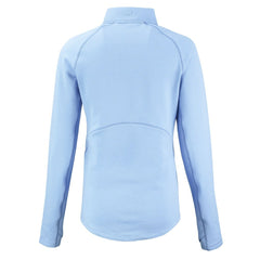 Miami Dolphins Cutter & Buck Women's Peshastin Eco Fleece Recycled Half-Zip Top Powder Blue | NFL