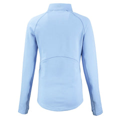 Houston Texans Cutter & Buck Women's Peshastin Eco Fleece Recycled Half-Zip Top Powder Blue | NFL