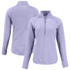 Indianapolis Colts Cutter & Buck Women's Peshastin Eco Fleece Recycled Half-Zip Top Purple | NFL