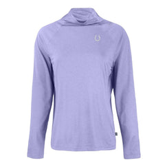 Indianapolis Colts Cutter & Buck Women's Coastline Epic Comfort Eco Recycled Funnel Neck Top Purple | NFL