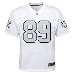Brock Bowers Las Vegas Raiders Youth Alternate Game Jersey White | Nike for Sale