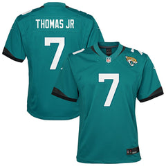 Brian Thomas Jr. Jacksonville Jaguars Youth Team Game Jersey Teal | Nike for Sale