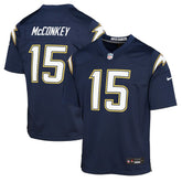 Ladd McConkey Los Angeles Chargers Youth Alternate Super Chargers Game Player Jersey Navy | Nike for Sale