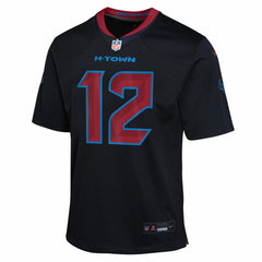 Nico Collins Houston Texans Youth Alternate Game Jersey Navy | Nike for Sale
