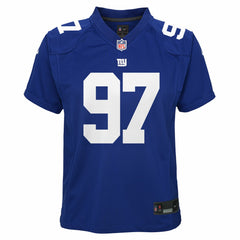Dexter Lawrence New York Giants Youth Game Jersey Royal | Nike for Sale