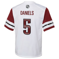 Jayden Daniels Washington Commanders Youth Game Jersey White | Nike for Sale