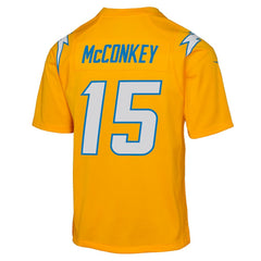 Ladd McConkey Los Angeles Chargers Youth Alternate Charger Power Game Player Jersey Gold | Nike for Sale