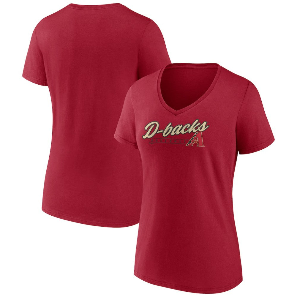 Arizona Diamondbacks Women's One And Only V-Neck T-Shirt - MLB