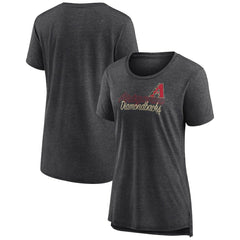 Arizona Diamondbacks Women's Practice Time Tri-Blend T-Shirt - MLB