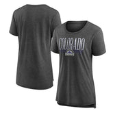 Colorado Rockies Women's Toppler Tri-Blend T-Shirt - MLB