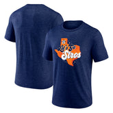 Houston Astros Scripty Tri-Blend T-Shirt - MLB