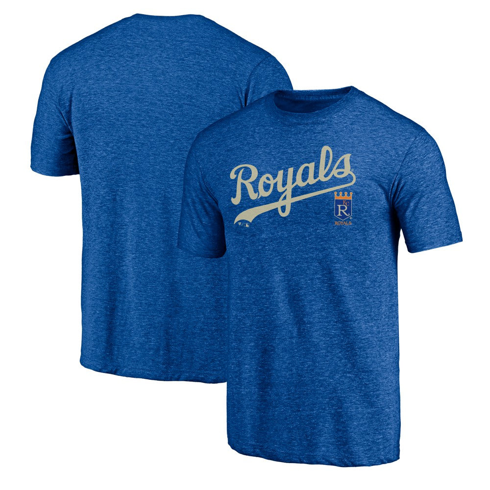 Kansas City Royals Cooperstown Series Sweep Tri-Blend T-Shirt - MLB