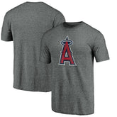 Los Angeles Angels Weathered Official Logo Tri-Blend T-Shirt - MLB