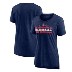Minnesota Twins Women's Power Swing Tri-Blend T-Shirt - MLB