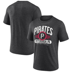Pittsburgh Pirates Badge of Honor Tri-Blend T-Shirt - MLB