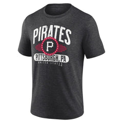Pittsburgh Pirates Badge of Honor Tri-Blend T-Shirt - MLB