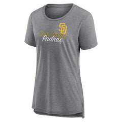 San Diego Padres Women's Practice Time Tri-Blend T-Shirt - MLB