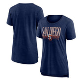 San Diego Padres Women's Toppler Tri-Blend T-Shirt - MLB