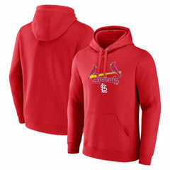 St. Louis Cardinals Team Lockup Pullover Hoodie - MLB