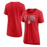 St. Louis Cardinals Women's Toppler Tri-Blend T-Shirt - MLB