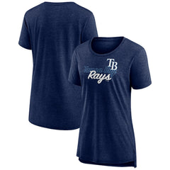 Tampa Bay Rays Women's Practice Time Tri-Blend T-Shirt - MLB