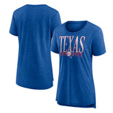 Texas Rangers Women's Toppler Tri-Blend T-Shirt - MLB