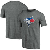Toronto Blue Jays Weathered Official Logo Tri-Blend T-Shirt - MLB