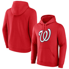 Washington Nationals Official Logo Pullover Hoodie - MLB