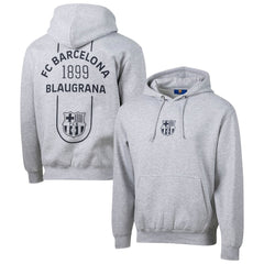 Barcelona Sport Design Sweden Streetwear Relaxed Pullover Hoodie Heather Gray - FIFA World CUP