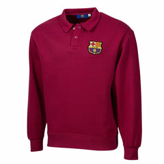 Barcelona Sport Design Sweden Retro Relaxed Fleece Sweatshirt Red - FIFA World CUP