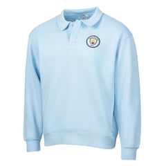 Manchester City Sport Design Sweden Retro Relaxed Fleece Sweatshirt Light Blue - FIFA World CUP