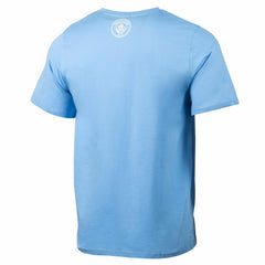 Manchester City Sport Design Sweden Relaxed Post Match Pocket T-Shirt Sky Blue - FIFA World CUP