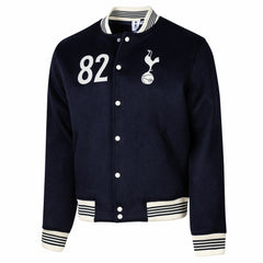 Tottenham Hotspur Sport Design Sweden Free Kick Wool Varsity Jacket Navy - FIFA World CUP