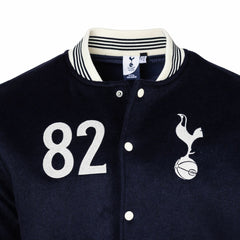 Tottenham Hotspur Sport Design Sweden Free Kick Wool Varsity Jacket Navy - FIFA World CUP