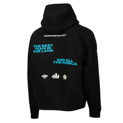 Manchester City Sport Design Sweden Overtime Oversized Raglan Hoodie Black - FIFA World CUP