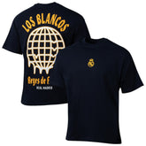 Real Madrid Sport Design Sweden Youth Game Day Graphic T-Shirt Navy - FIFA World CUP