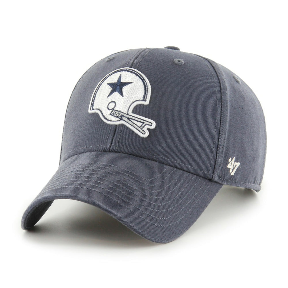 Dallas Cowboys '47 Legend Vintage Helmet MVP Adjustable Hat Gray | 47 brand