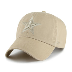 Dallas Cowboys '47 Tonal Clean-Up Adjustable Hat Khaki | 47 brand