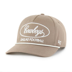 Dallas Cowboys '47 Foundational Relaxed Hitch Adjustable Hat Brown | 47 brand