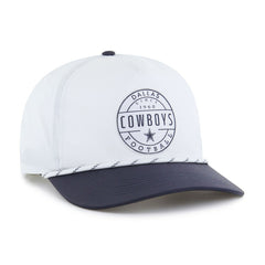Dallas Cowboys '47 Suburbia Hitch Two-Tone Adjustable Hat White/Navy | 47 brand