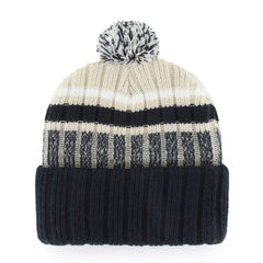 Dallas Cowboys '47 Long Range Cuffed Knit Hat with Pom Navy | 47 brand