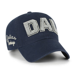 Dallas Cowboys '47 Women's Zoey Clean Up Adjustable Hat Navy | 47 brand