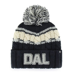 Dallas Cowboys '47 Women's Emma Cuffed Knit Hat with Pom Navy | 47 brand