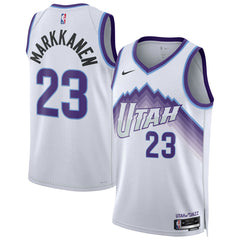 Lauri Markkanen Utah Jazz Unisex Swingman Jersey Association Edition White - NBA